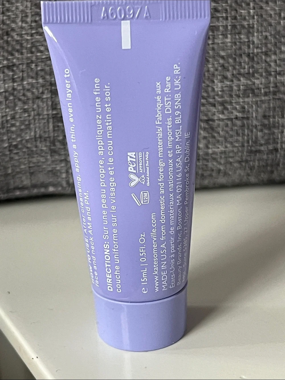 Kate Somerville Goat Milk Moisturizing Cream — Lavender Tube